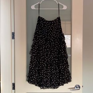 Beautiful black spotty cocktail dress
